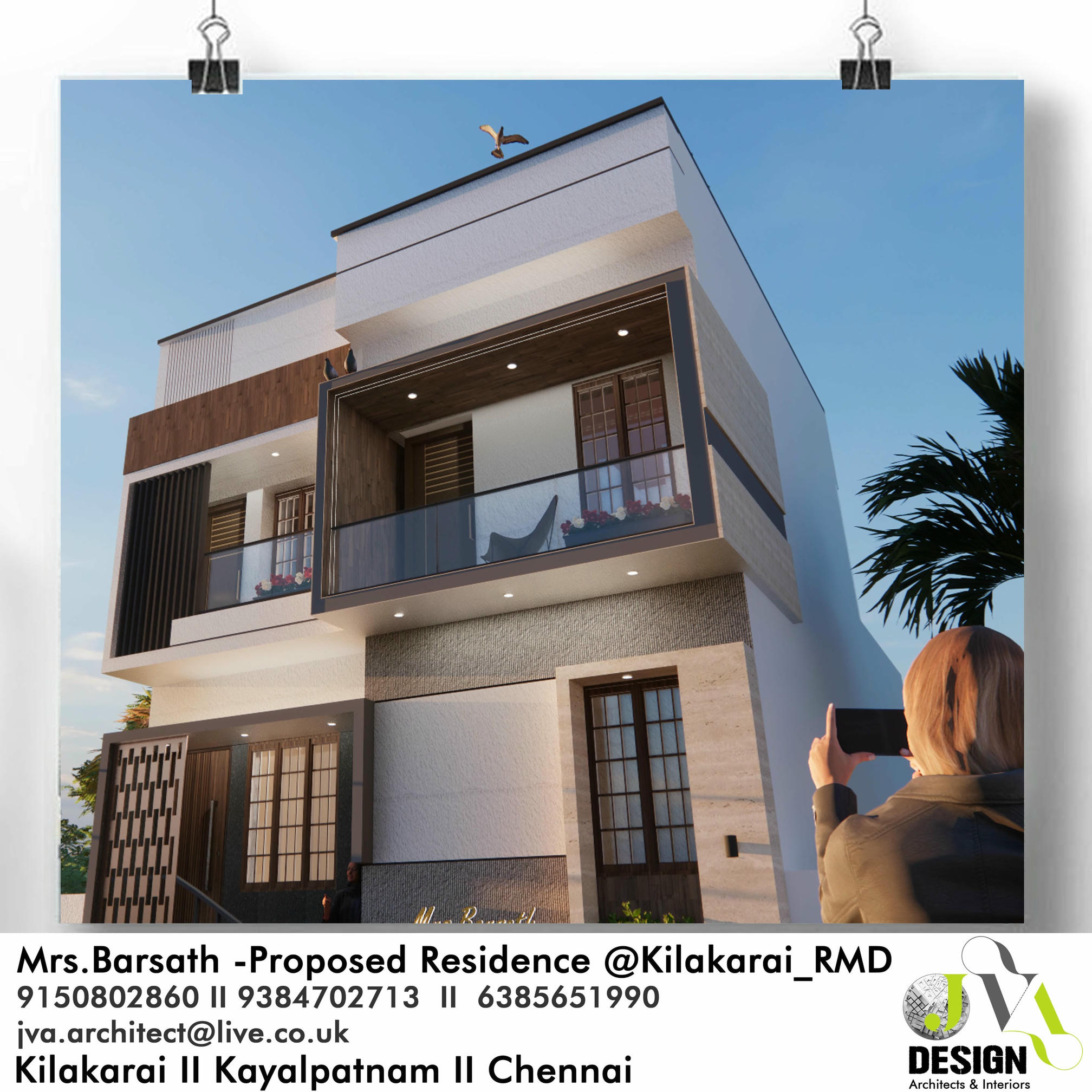 Mrs. Barsath Residence (Elevation 5)